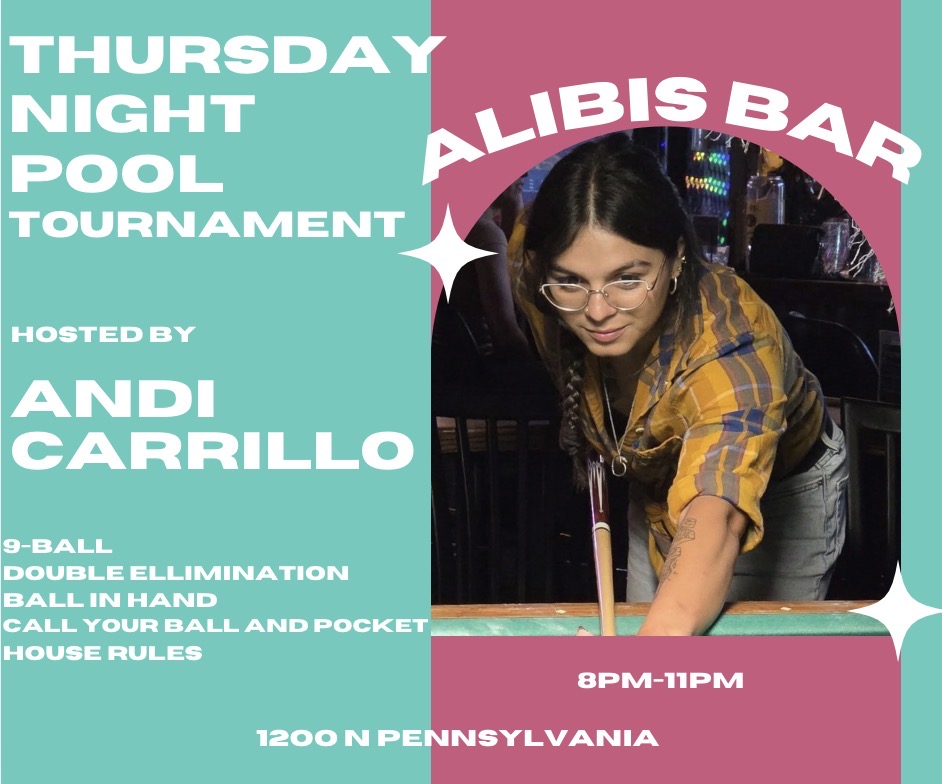 9-Ball Tournament with Andi Carrillo